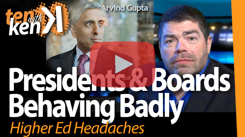 Presidents & Boards Behaving Badly