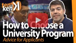 How to Choose a University Program