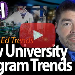 New University Program Trends