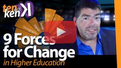 9 Forces for Change in Higher Education