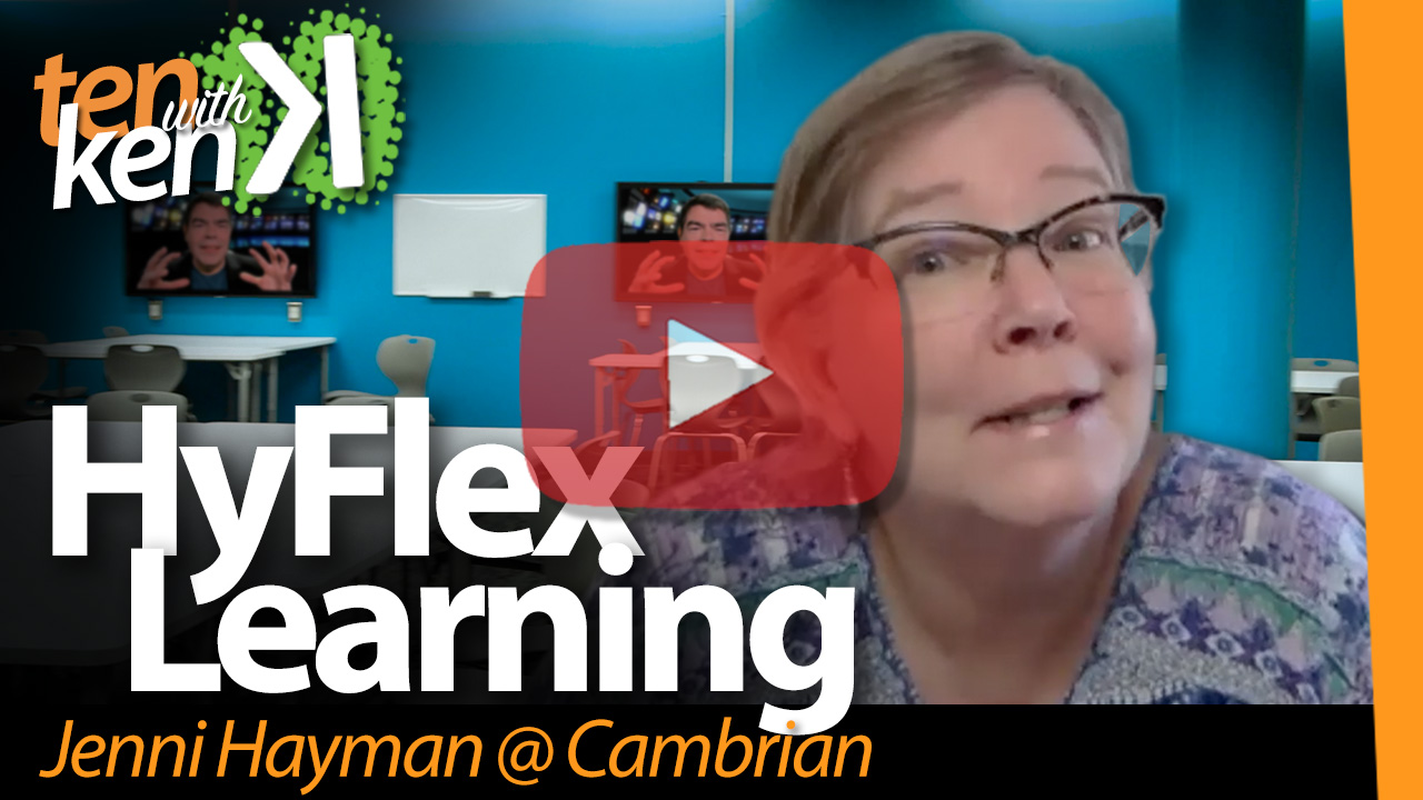 HyFlex Learning: Jenni Hayman at Cambrian College