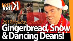 Gingerbread, Snow & Dancing Deans