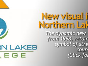 New visual identity for Northern Lakes College