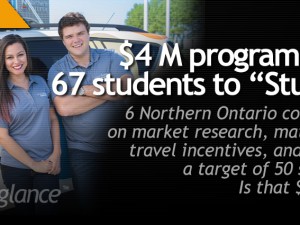 $4M program to recruit 67 students to "Study North"