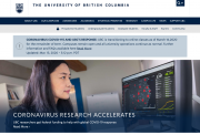 UBC home page - March 14