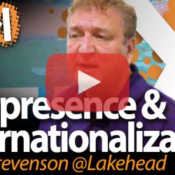 Brian Stevenson, Lakehead University, on Telepresence and Internationalization